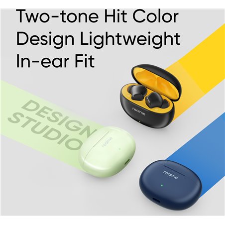 Realme Buds T110 Black - Bluetooth TWS Earphones