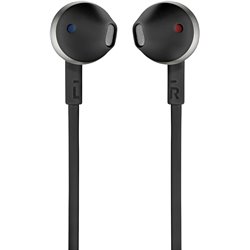 JBL Pure Bass T205 Negro - Auriculares In-Ear