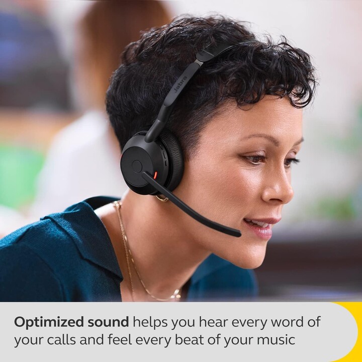 Jabra Evolve2 55 MS Mono - headset - m