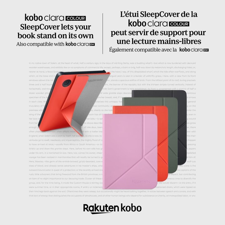 Estojo Kobo Clara Color/BW SleepCover Case Preto