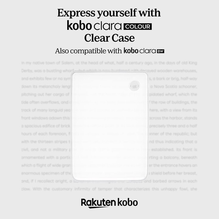 Kobo Clara Colour/BW Clear Case Hülle