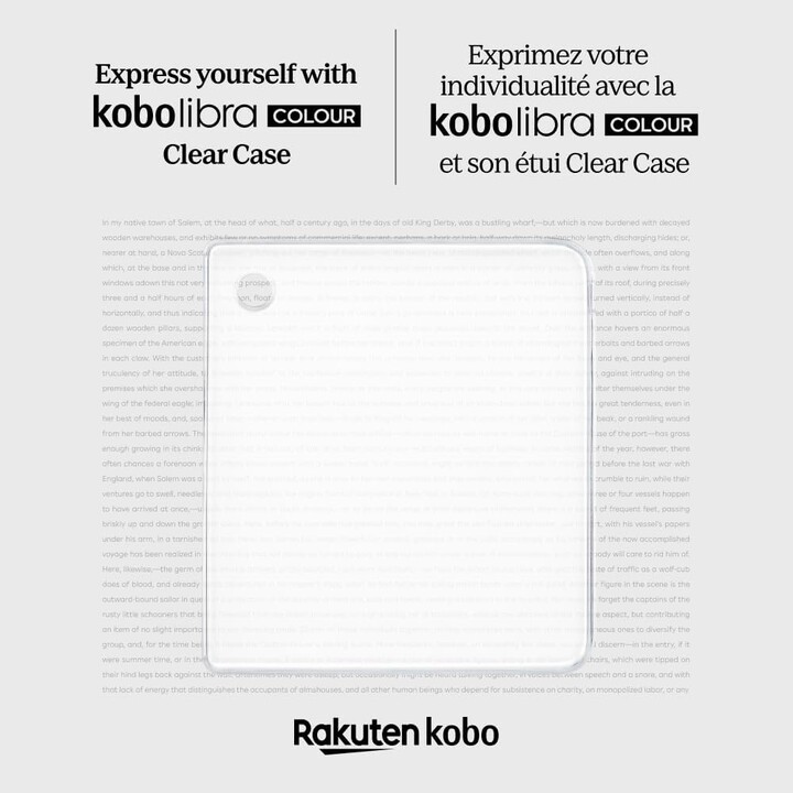 Funda Kobo Libra Colour transparente