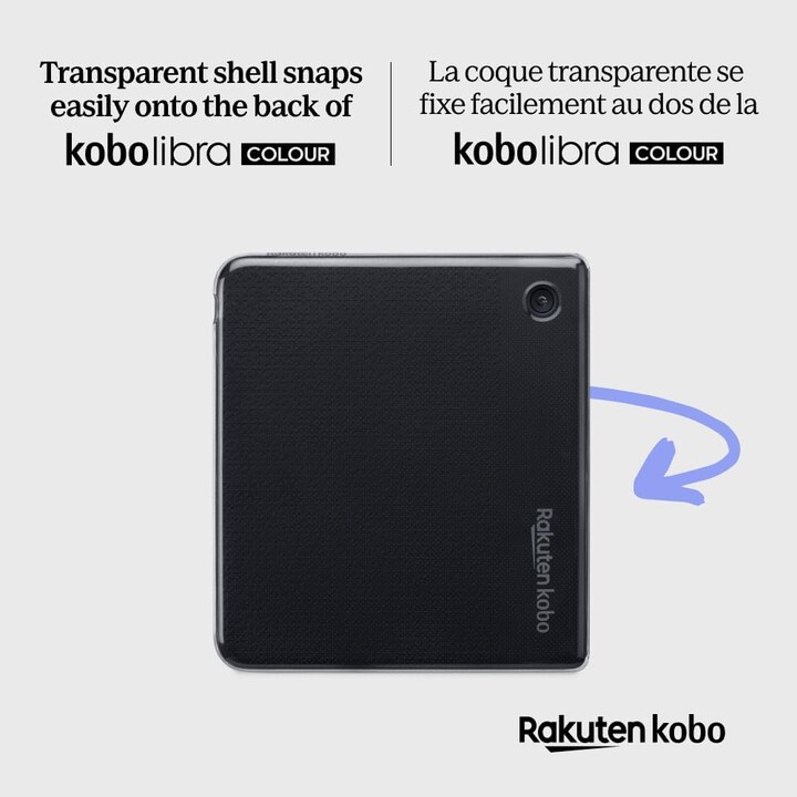 Funda Kobo Libra Colour transparente