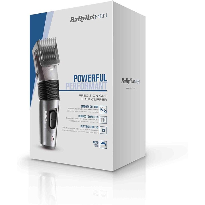 BaByliss E786E Haarschneider, Schwarz