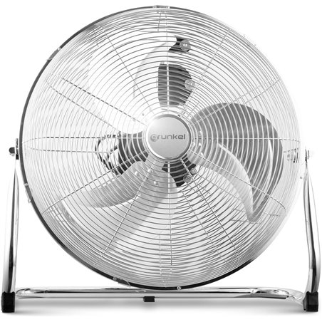 Ventilador de Suelo Industrial Grunkel MET-H18INDUSTRIAL/ 90W/ 3 Aspas 45cm/ 3 Velocidades