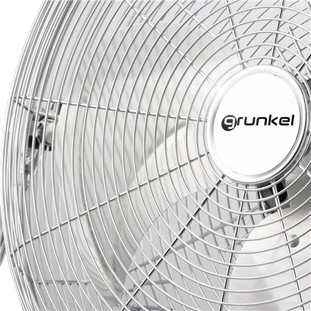 Ventilador de Suelo Industrial Grunkel MET-H18INDUSTRIAL/ 90W/ 3 Aspas 45cm/ 3 Velocidades
