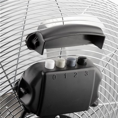 Ventilador de Suelo Industrial Grunkel MET-H18INDUSTRIAL/ 90W/ 3 Aspas 45cm/ 3 Velocidades