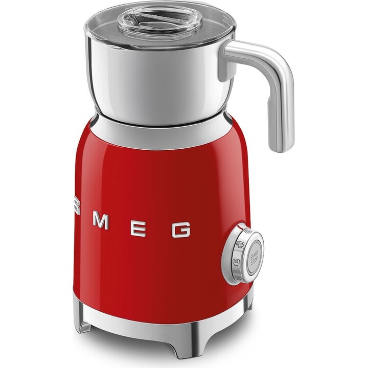 Smeg Milchaufschäumer 50´style rot