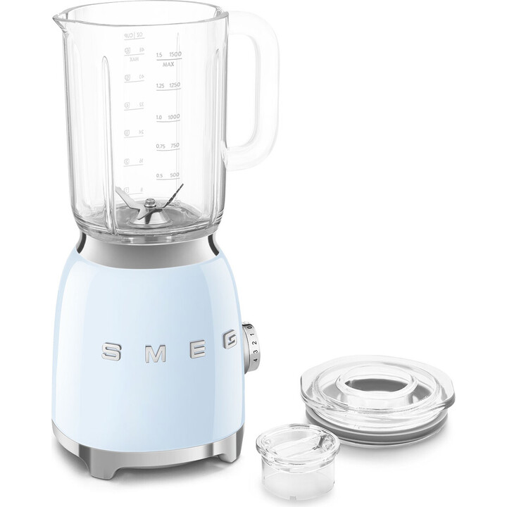 Smeg glass blender blue 