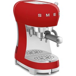 Smeg Kaffeemaschine 50´style rot 