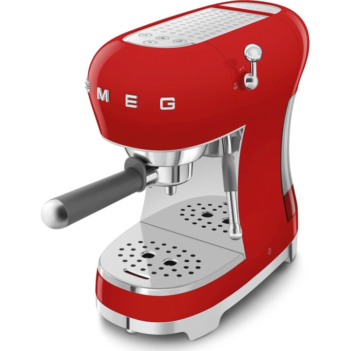 Smeg Kaffeemaschine 50´style rot 