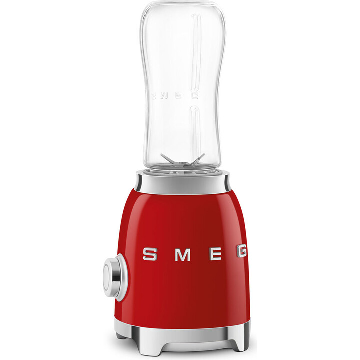 Liquidificador de vidro Smeg 50 style vermelho