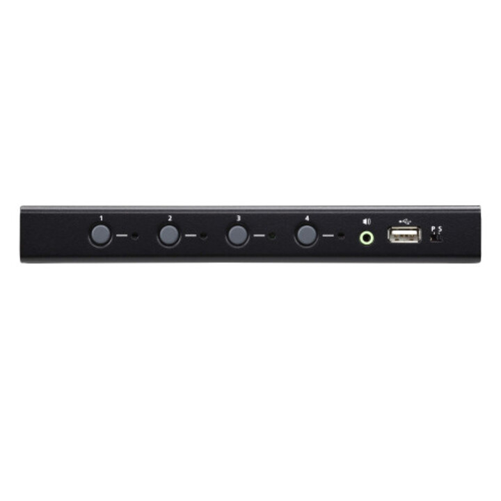Aten Cs724km Interruptor Kvm Negro