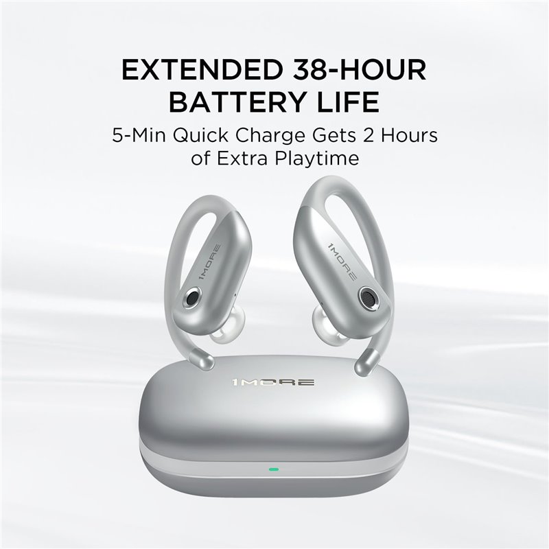 1MORE Auricolari Wireless Bluetooth 5.0 Con Ricarica Rapida - Impermeabili, Aperti Ma Nuovi
