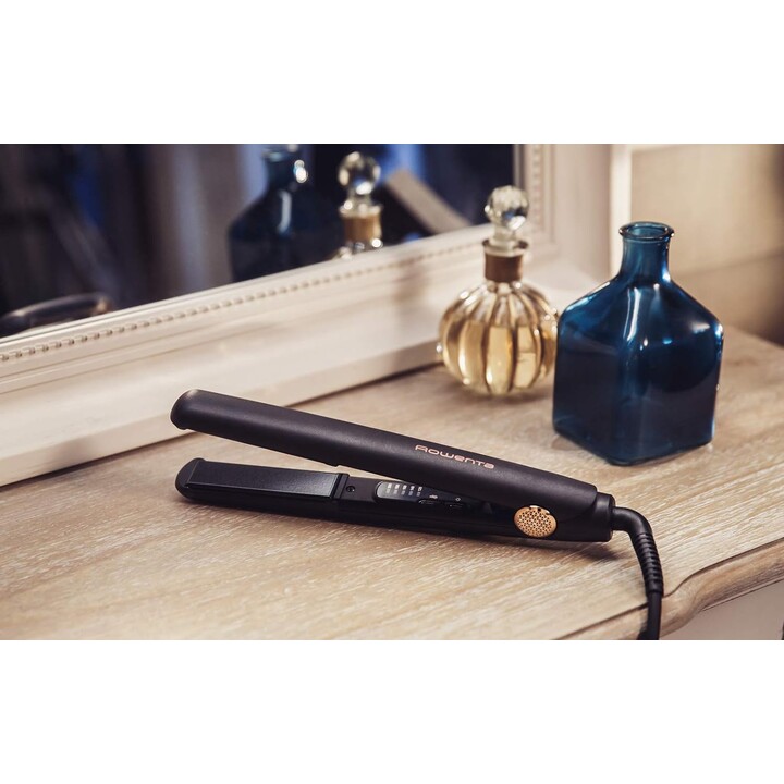 Rowenta Ultimate Experience piastra per capelli SF8210F0 LED Nero, Rame