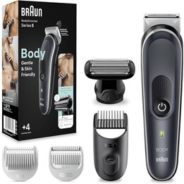 Máquina de barbear Braun BodyGroomer BG5360 Wet/Dry Cinzento
