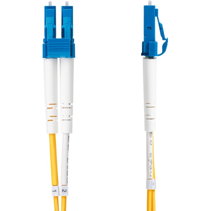 STARTECH.com SMDOS2LCLC2M Glasfaserkabel LC-LC OS2 Duplex 9/125µm gelb
