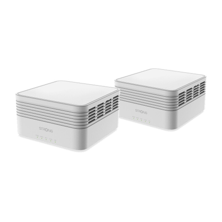 STRONG MESHKITAX3000 sistema Wi‑Fi Mesh AX3000 Wi‑Fi 6 banda dupla branco