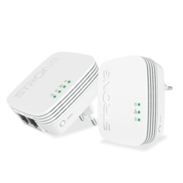 Strong Powerlwf600duomini Powerline Network Adapter 600 Mbit/s Ethernet Wifi White 2 Piece(s)