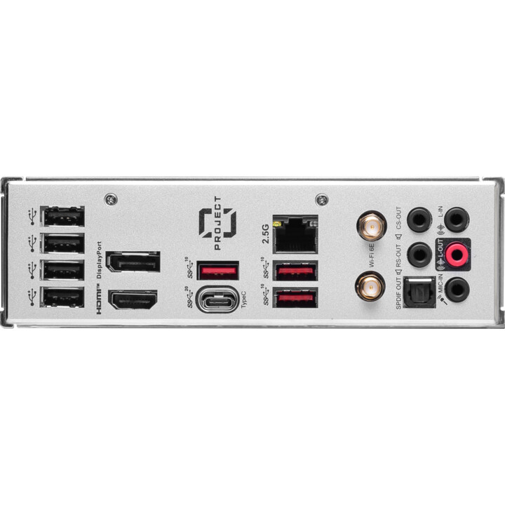 Placa Msi B760m Project Zero,btf,intel,1700,b760,4ddr5,256gb,hdmi+dp,4sata3/6g+2m.2,9usb3.2,2.5gb+wifi6e+bt5.3,matx