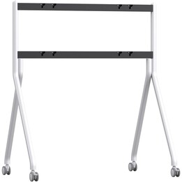 Support roulant blanc Huawei Ideahub Ii (65/75/86 pouces)