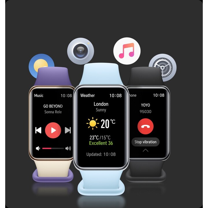 Honor Band 9 Roxo