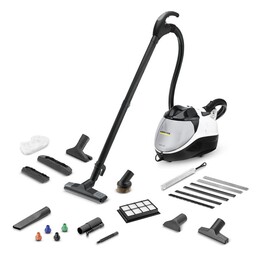 Máquina de limpeza a vapor Kärcher SV 7 cilindros 0,5 L 2200 W Preto, Cinza, Branco