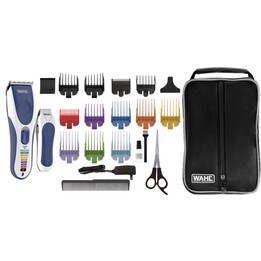 Máquina de cortar cabelo e navalha Wahl 09649-916 Azul, Branco 8 Hidreto metálico de níquel (NiMH)