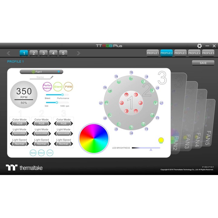Thermaltake Riing Duo 14 RGB 3Pack Ventola CL-F078-PL14SW-A