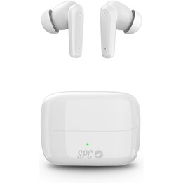 Casque Bluetooth SPC Ether 2 Pro avec étui de chargement/ Autonomie 6,5h/ Blanc