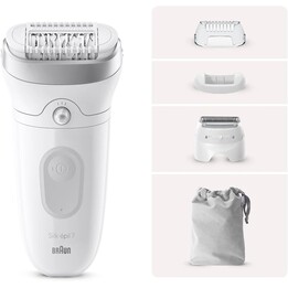 Épilateur Braun Silk Epil Series 7 7-041/ Avec batterie/ 5 accessoires
