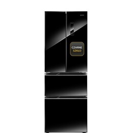 Sam Cook Frigorífico-congelador de puerta francesa 351 l E Negro