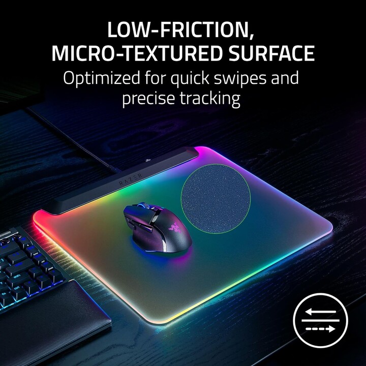 Razer Firefly V2 Pro Gaming Mouse Pad Black