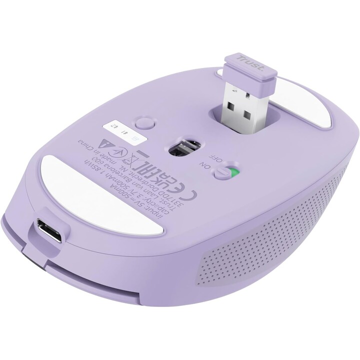 Trust Ozaa Compact mouse wireless Bluetooth viola