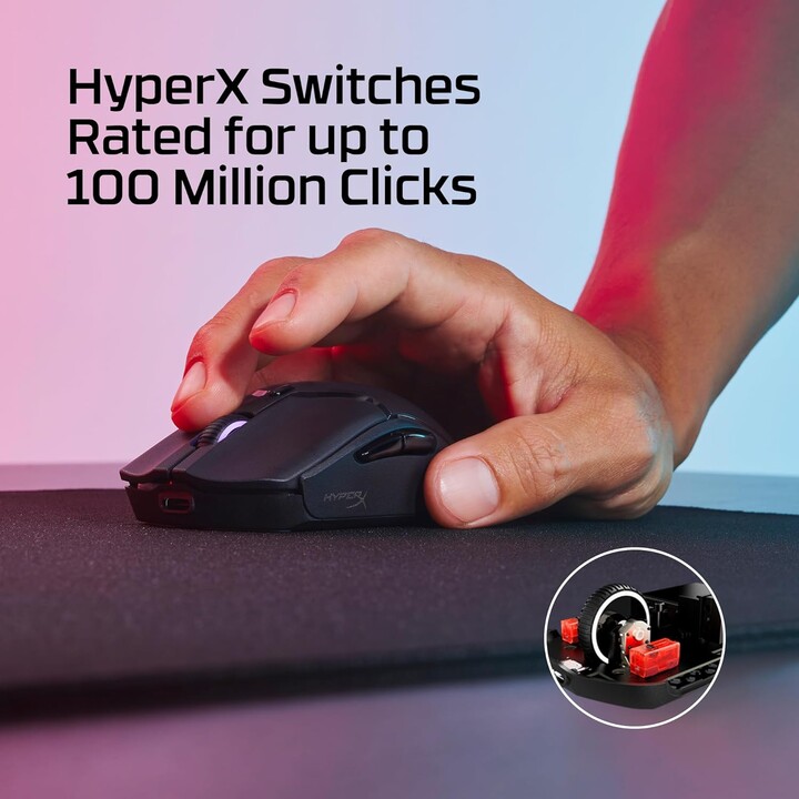 Hp Hyperx Pulsefire Haste 2 Mini: Wireless Gaming Mouse (black)