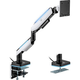 Ewent Ew1509 Soporte Para Monitor 124,5 Cm (49") Negro, Blanco Escritorio