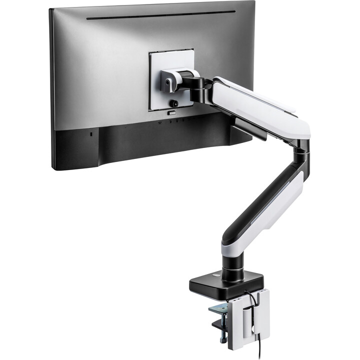Ewent Ew1509 Monitorständer 124,5 cm (49 Zoll) schwarz, weißer Schreibtisch