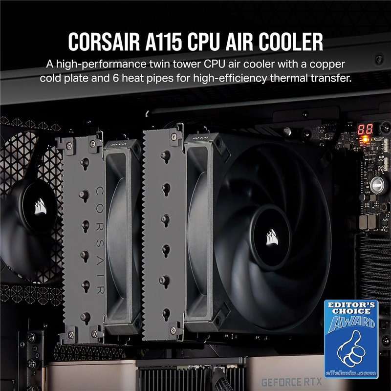 Peça do sistema de resfriamento de computador Corsair CT-9010011-ww ou bloco de água acessório