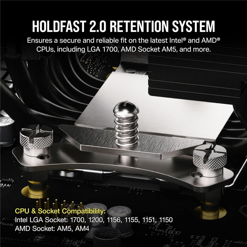 Peça do sistema de resfriamento de computador Corsair CT-9010011-ww ou bloco de água acessório