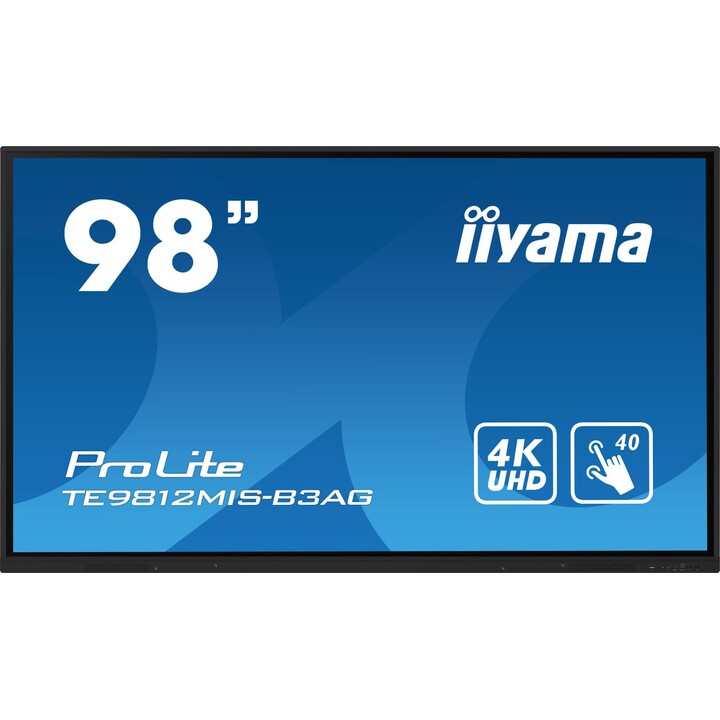 iiyama ProLite TE9812MIS-B3AG Écran tactile numérique 247,7 cm (98 pouces)