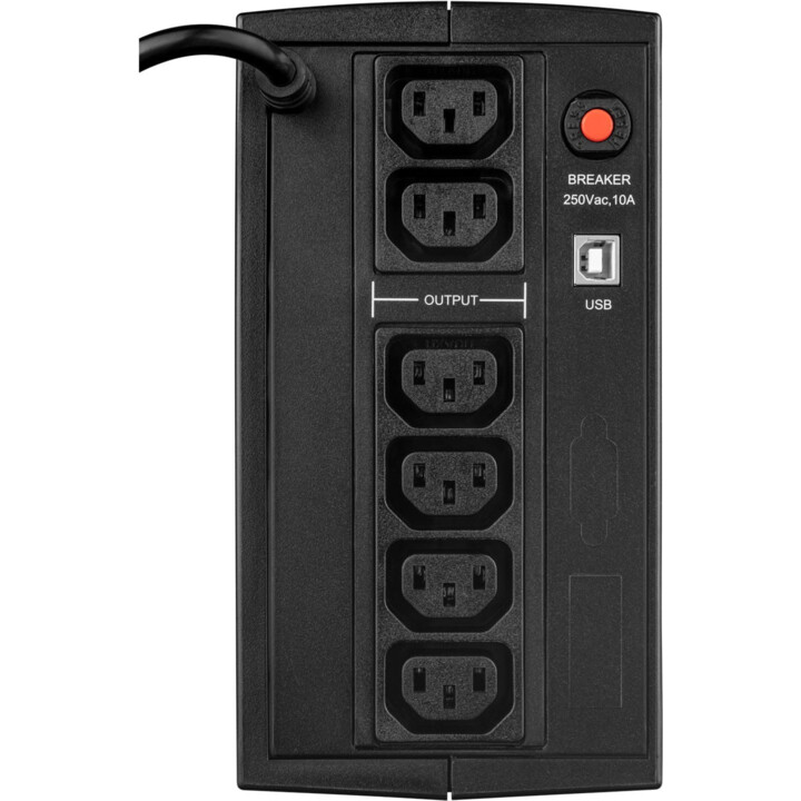 EVER DUO 850 PL AVR USB Fuente de alimentación SAI