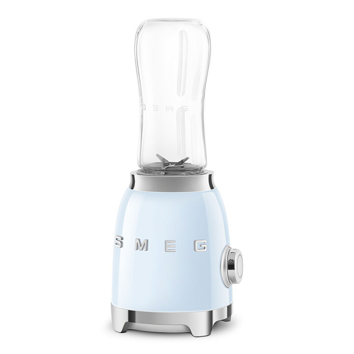 Smeg 50'style glass blender blue pbf01pbeu