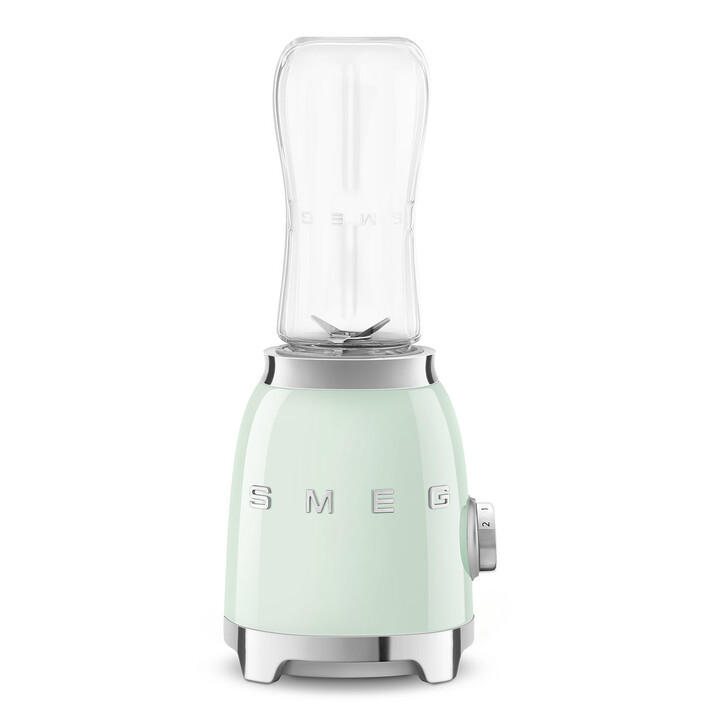 Mélangeur en verre Smeg style années 50 vert pbf01pgeu