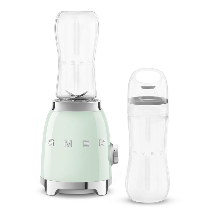 Smeg 50'style glass blender green pbf01pgeu