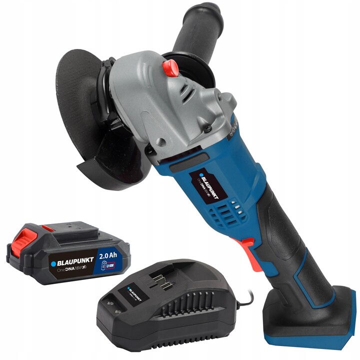 AMOLADORA ANGULAR SIN CABLE BLAUPUNKT CG5010 18V