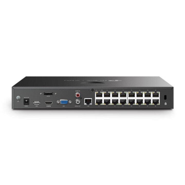 TP-Link Vigi Nvr2016h-16p Enregistreur vidéo réseau (nvr) Noir