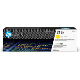 HP Toner Original 219X de Alta Capacidad Amarillo
