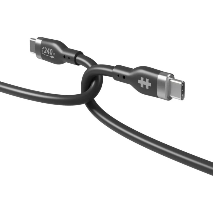 HyperJuice 240W (6ft/2m) - Schwarz