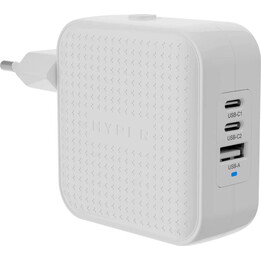 Cargador de viaje Hyper® HyperJuice® 70W USB-C GaN (3C+1A) - Blanco