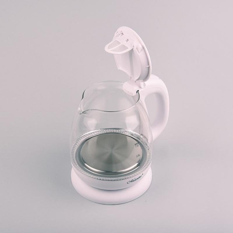 Feel-Maestro MR-055-WHITE tetera eléctrica 1 L Blanco 1100 W